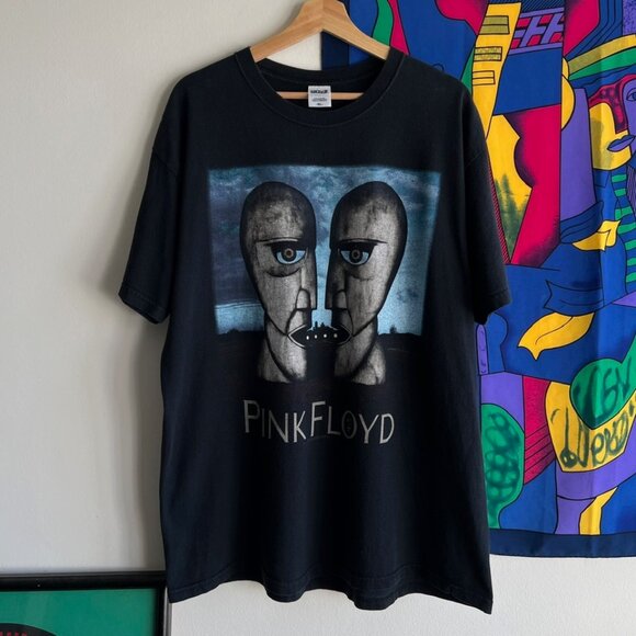Vintage '02 Pink Floyd The Division Bell Band Tee Size XL - Picture 1 of 5